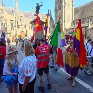 ANPI NE at the Durham Miners' Gala, July 2025