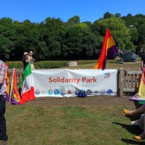 ANPI NE at the Durham Miners' Gala, July 2025