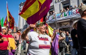 ANPI NE at the Durham Miners' Gala, July 2025